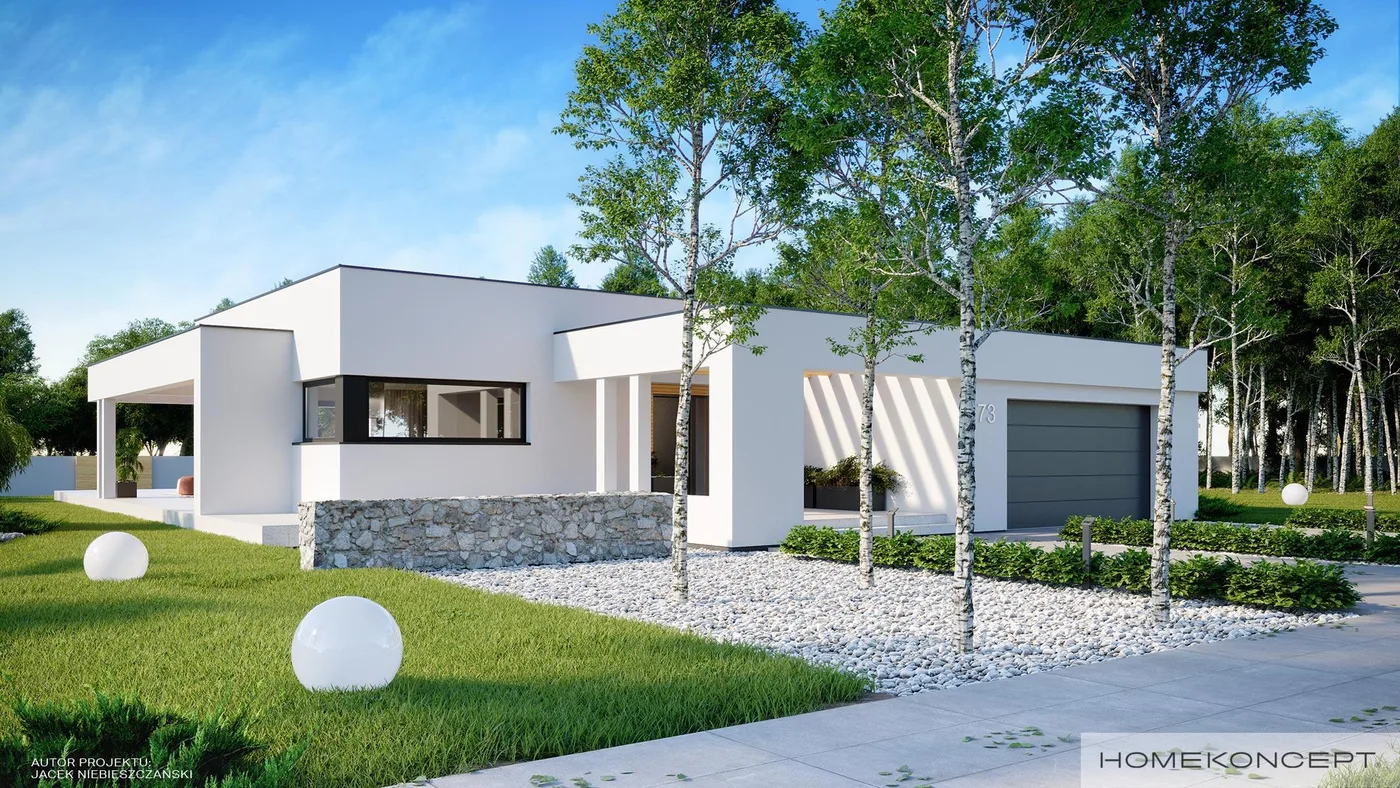 Wizualizacja HOMEKONCEPT 73 - zdjęcie 2