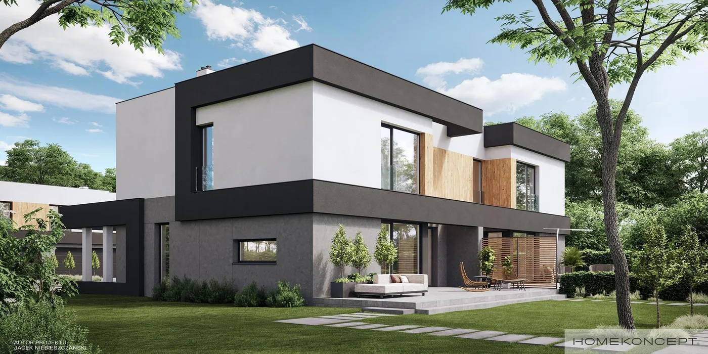 Wizualizacja HOMEKONCEPT 76 D - zdjęcie 3