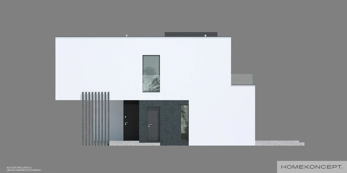 Elewacja boczna prawa