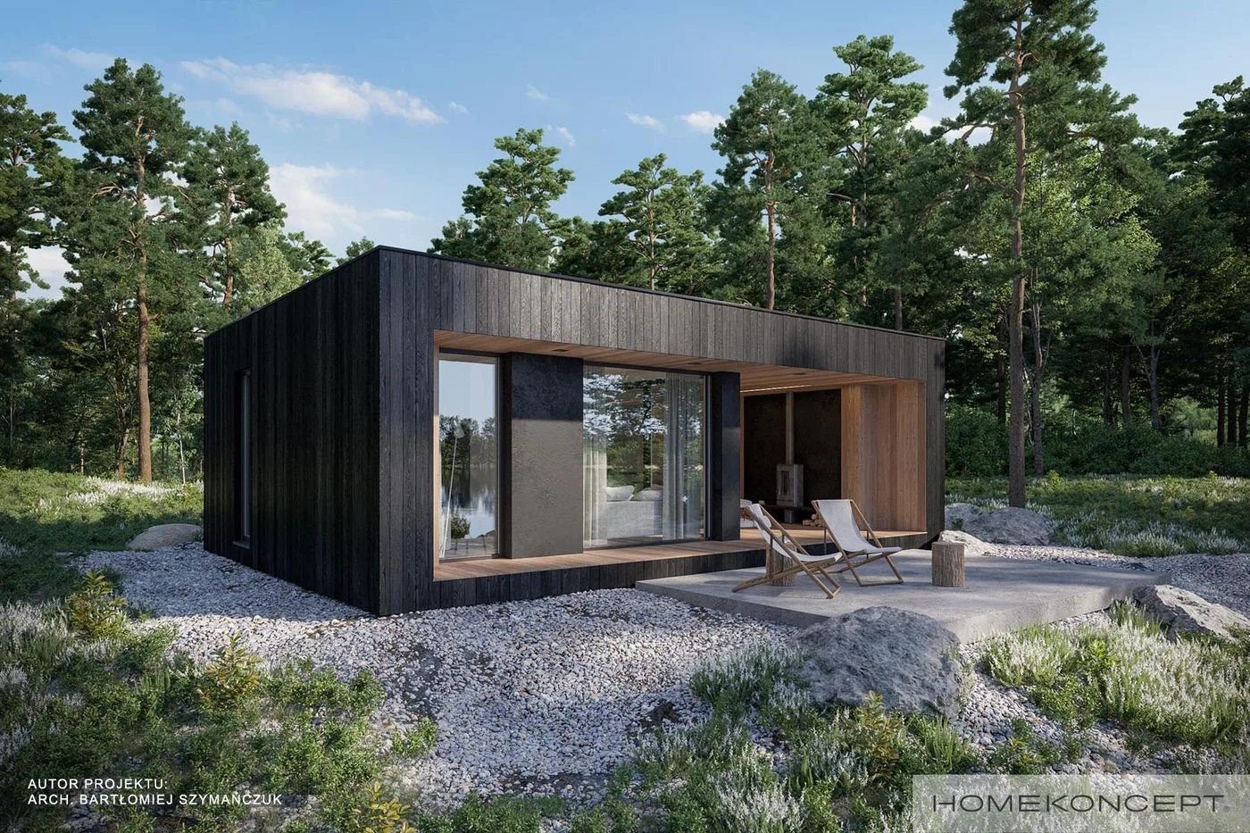 Wizualizacja HOMEKONCEPT 84 DL - zdjęcie 3