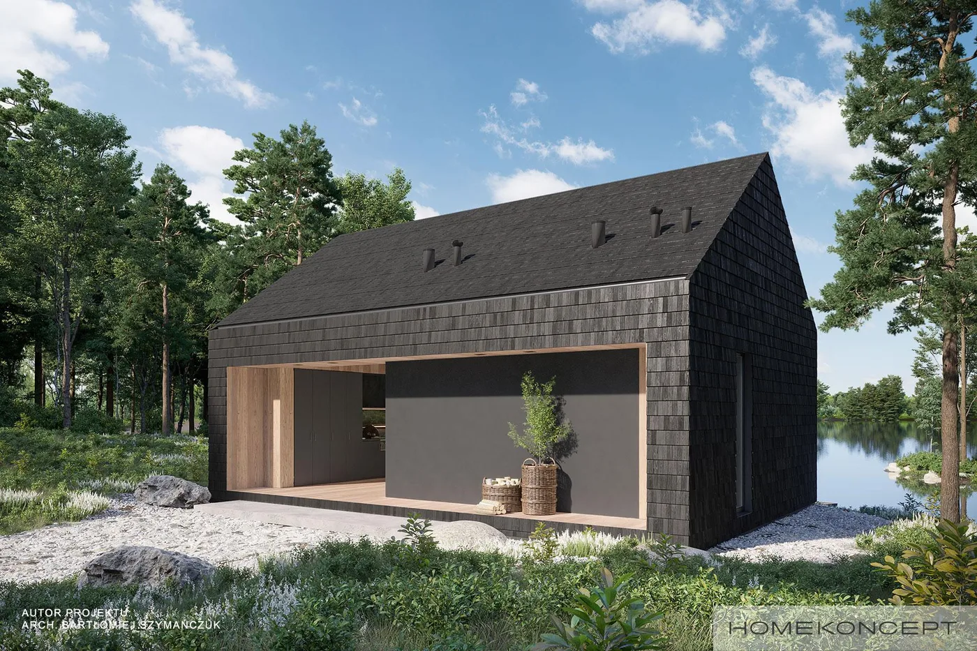 Wizualizacja HOMEKONCEPT 85 DL - zdjęcie 3