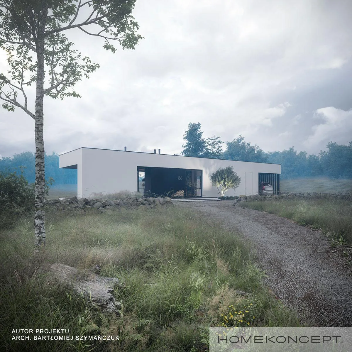 Wizualizacja HOMEKONCEPT 86 - zdjęcie 3