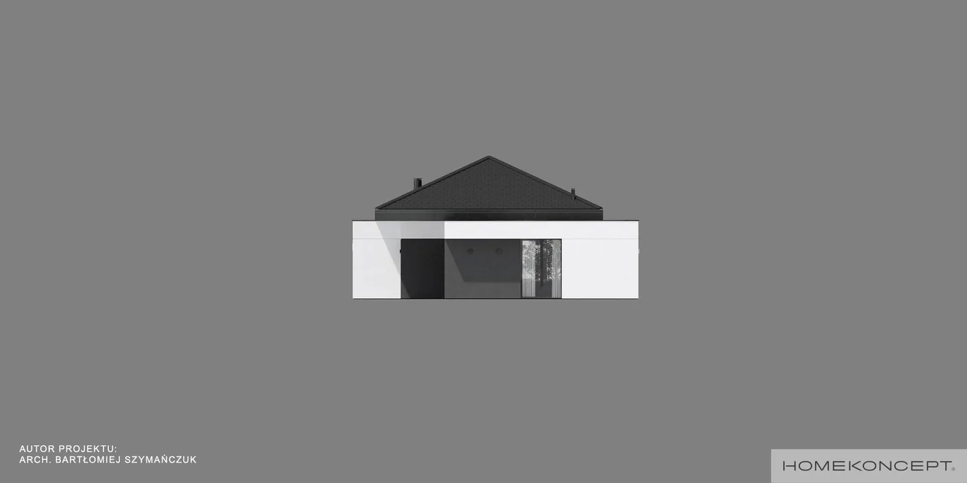 Elewacja boczna prawa