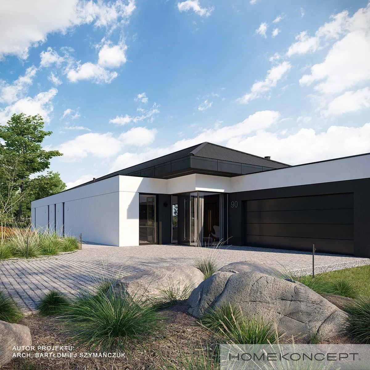 Wizualizacja HOMEKONCEPT 90 - zdjęcie 2