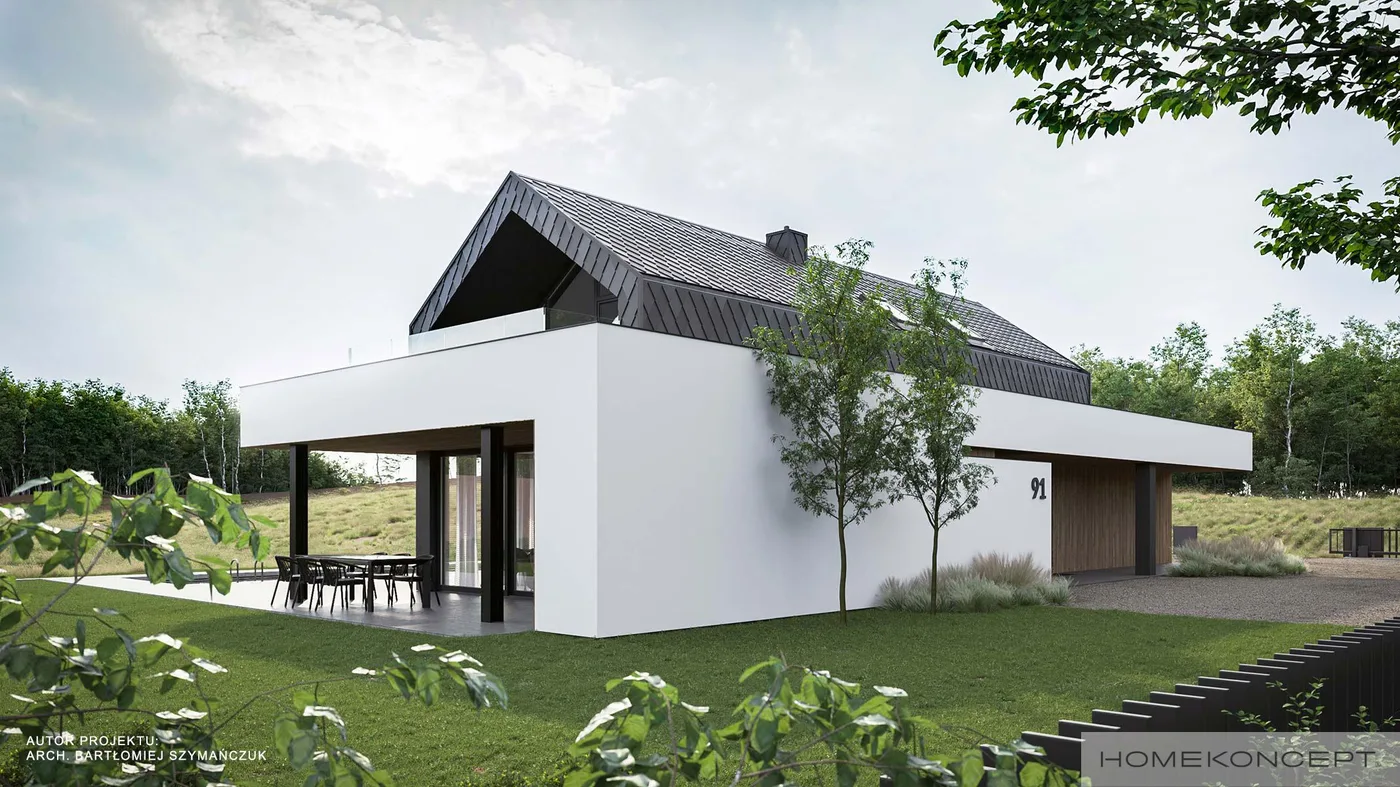 Wizualizacja HOMEKONCEPT 91 - zdjęcie 2
