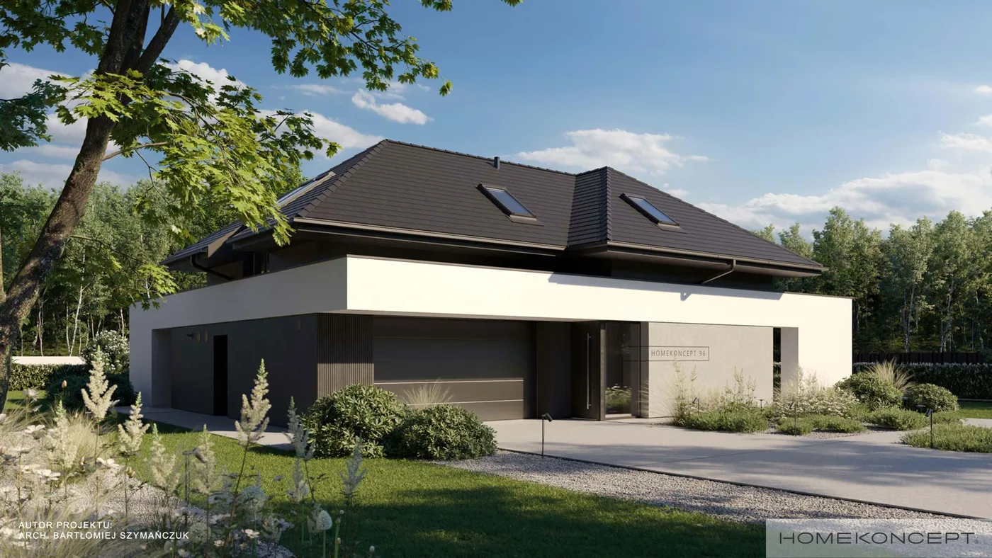 Wizualizacja HOMEKONCEPT 96 - zdjęcie 2