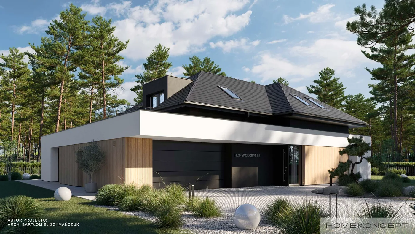 Wizualizacja HOMEKONCEPT 98 - zdjęcie 2