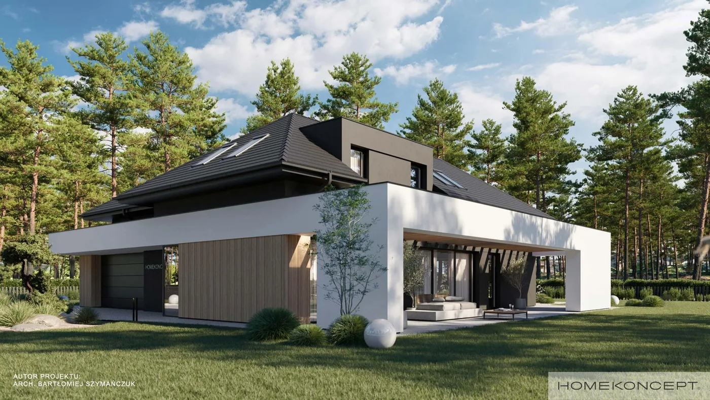 Wizualizacja HOMEKONCEPT 98 - zdjęcie 3