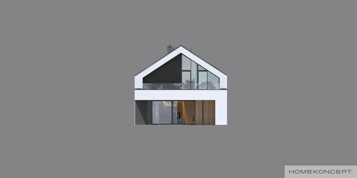 Elewacja boczna lewa