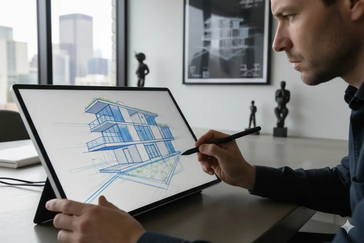 Projektowanie indywidualne domu na wymagającej działce